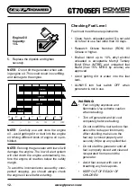 Preview for 12 page of GT POWER GT7005EFi Operating Instructions Manual