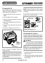 Preview for 18 page of GT POWER GT7005EFi Operating Instructions Manual