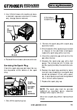 Preview for 19 page of GT POWER GT7005EFi Operating Instructions Manual