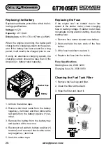 Preview for 20 page of GT POWER GT7005EFi Operating Instructions Manual