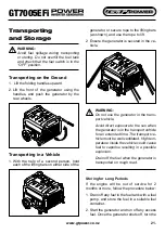 Preview for 21 page of GT POWER GT7005EFi Operating Instructions Manual