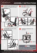 Предварительный просмотр 3 страницы GT Racing Music Series Assembly Instructions Manual