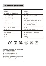 Предварительный просмотр 12 страницы GT SONIC GT-F5 User Manual