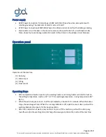 Preview for 6 page of GTD GTAL-SW50C User Manual