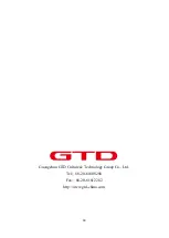 Предварительный просмотр 36 страницы GTD GTD-F3 II BSW User Manual