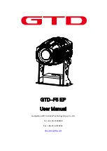 GTD GTD-F5 User Manual предпросмотр