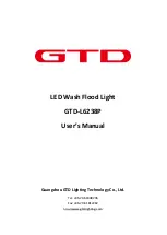 GTD GTD-L6238P User Manual preview