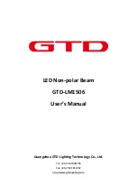 GTD GTD-LM1506 User Manual предпросмотр