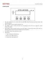 Предварительный просмотр 9 страницы GTD GTD-LM1506 User Manual