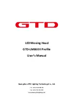 Предварительный просмотр 1 страницы GTD GTD-LM660 II Profile User Manual