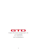 Предварительный просмотр 19 страницы GTD GTD-LP200 User Manual