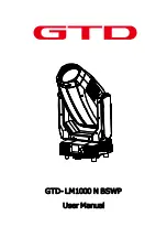 GTD LM1000 N BSWP User Manual предпросмотр