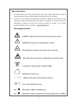 Preview for 3 page of GTD LYS200CW User Manual