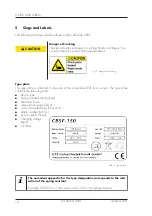 Preview for 12 page of GTE COBOSAFE CBSF Operating Manual