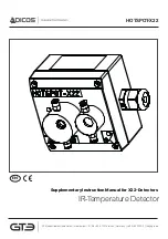 Предварительный просмотр 1 страницы GTE HOTSPOT-X22 Supplementary Instructions Manual