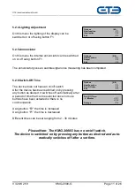 Preview for 11 page of GTE KMG-2000-G Manual