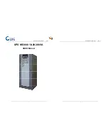 Предварительный просмотр 1 страницы Gtec NS3000 10 kVA User Manual