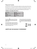 Предварительный просмотр 14 страницы Gtech AirRam AR34 Operating Manual