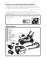 Preview for 6 page of Gtech CLM2.0 Operating Manual