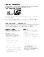 Preview for 24 page of Gtech CLM2.0 Operating Manual