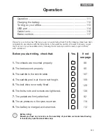 Preview for 111 page of Gtech EB01 Operating Manual