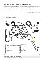 Preview for 4 page of Gtech Multi K9 ATF037 Operating Manual