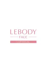 GTG Wellness LEBODY FACE User Manual предпросмотр