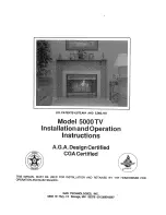 GTI 5000 TV Installation And Operation Instructions Manual preview