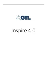 Preview for 1 page of GTL Inspire 4.0 Manual