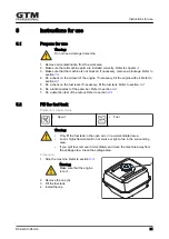 Preview for 21 page of GTM Professional GTS 1300 User Manual