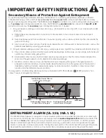 Preview for 9 page of GTO 2000XLS Installation Manual