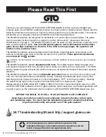 Preview for 4 page of GTO 2002XLS Installation Manual