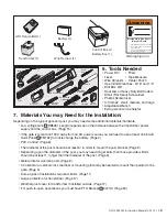 Preview for 15 page of GTO 2002XLS Installation Manual