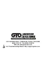 Preview for 44 page of GTO 2002XLS Installation Manual