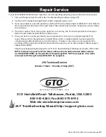 Предварительный просмотр 41 страницы GTO 3000XLS Installation Manual