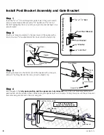 Preview for 18 page of GTO E-Z GATE Installation Manual