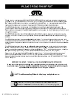 Preview for 4 page of GTO GPX-SL25 Installation Manual