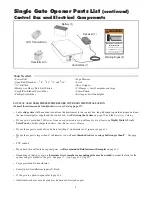 Предварительный просмотр 13 страницы GTO Mighty Mule 500 Installation Manual