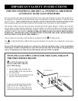 Preview for 4 page of GTO PRO SL-1000 Installation Manual