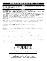 Предварительный просмотр 13 страницы GTO PRO SL-1000 Installation Manual