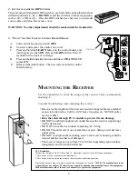 Preview for 26 page of GTO PRO SL-1000 Installation Manual