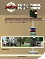Предварительный просмотр 1 страницы GTO PRO SL-1000B Brochure