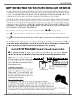 Предварительный просмотр 4 страницы GTO /PRO SW-5100 Installation Instructions Manual