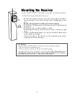 Предварительный просмотр 29 страницы GTO SL-5100 Installation Manual