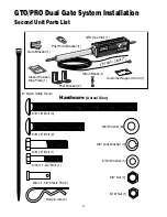 Предварительный просмотр 39 страницы GTO SL-5100 Installation Manual