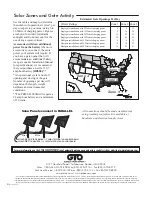 Preview for 4 page of GTO Solar Powered Battery Charger Installation Manual