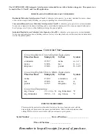 Preview for 2 page of GTO SW-1500 Installation Manual