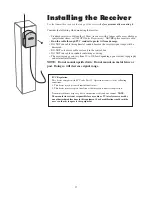 Preview for 31 page of GTO SW-1500 Installation Manual