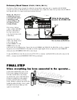 Preview for 36 page of GTO SW-1500 Installation Manual