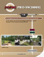 GTO SW-2000XL Brochure & Specs preview